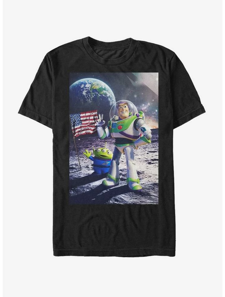 Wholesale ✨ Disney Pixar Toy Story Buzz Lightyear Moon Landing T-Shirt ✔️ 1 Wholesale ✨ Disney Pixar Toy Story Buzz Lightyear Moon Landing T-Shirt ✔️