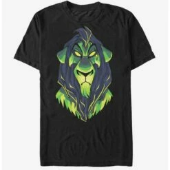 Coupon 🥰  Lion King Scary Geometric Scar T-Shirt ⭐