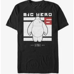 Best Pirce ✔️ Big Hero 6 Baymax Block T-Shirt 🥰