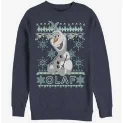 Top 10 ⌛ Frozen Ugly Christmas Sweater Olaf Sweatshirt 🛒