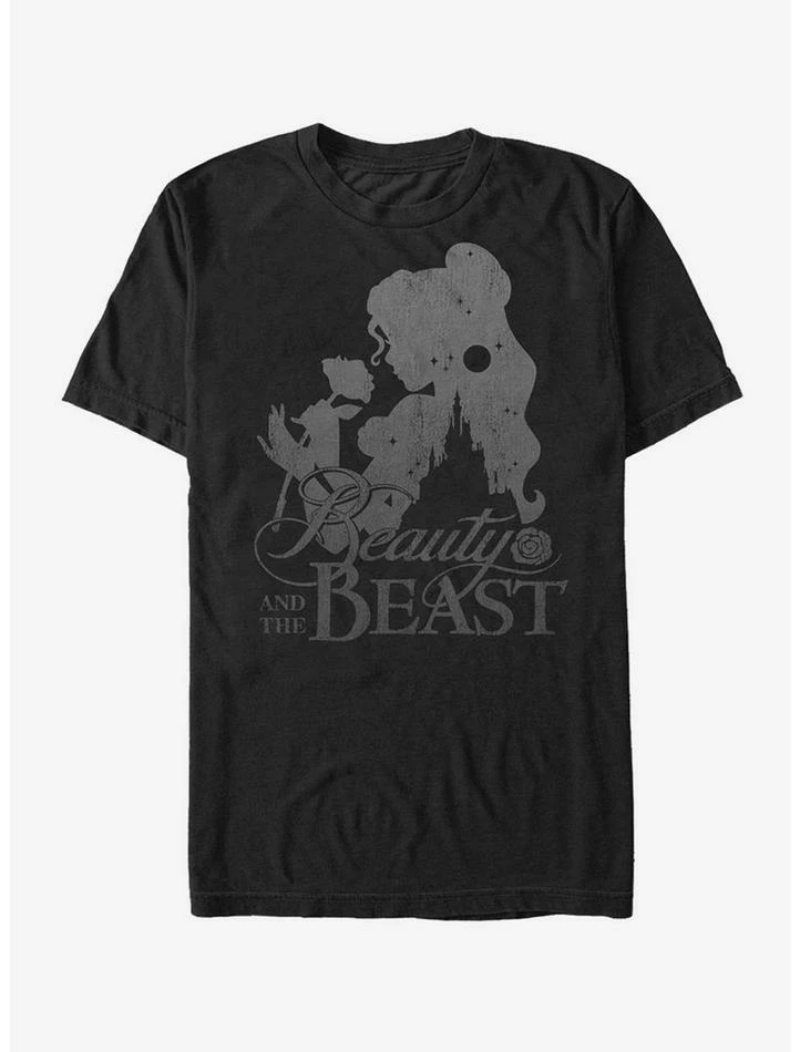 Best deal ✨ Disney Beauty And The Beast Belle And Castle Silhouette T-Shirt ⭐ 1 Best deal ✨ Disney Beauty And The Beast Belle And Castle Silhouette T-Shirt ⭐