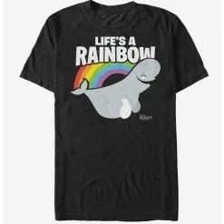 Top 10 ⌛  Disney Pixar Finding Dory Bailey Life is a Rainbow T-Shirt 🎁