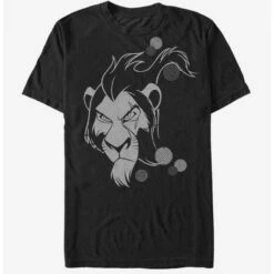 Discount ✨  Lion King Scar Angry Stare T-Shirt 🛒