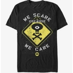 Coupon 🎁  Monsters Inc. We Scare Because We Care Sign T-Shirt 😍