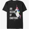 Cheapest ⌛ Disney Pixar Inside Out Rainbow Unicorn Ocean of Emotion T-Shirt 💯