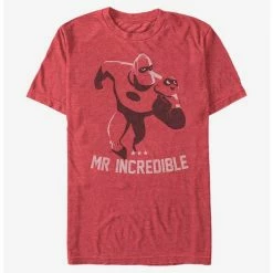 Outlet 👍  Disney Pixar The Incredibles Mr. Incredible Ready T-Shirt 👍