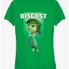 Best reviews of ✔️ Disney Pixar Inside Out Disgust Portrait Girls T-Shirt 😀