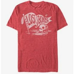 Outlet ❤️ Peter Pan Lost Boys Flag T-Shirt 🔥