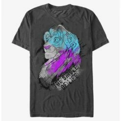 Coupon 🌟  Lion King Simba Splatter Art T-Shirt 👍