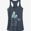 Best Pirce 🔔 Disney Ariel Heart of Sea Girls Tank 🔥