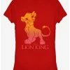 Buy ❤️ Lion King Young Simba Logo Girls T-Shirt ✔️