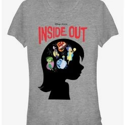Best deal ✔️ Disney Pixar Inside Out Riley Emotions Silhouette ✔️ Girls T-Shirt 😍