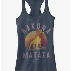 Best Pirce 💯  Disney The Lion King Simba Hakuna Matata  Girls Tank Top ✔️