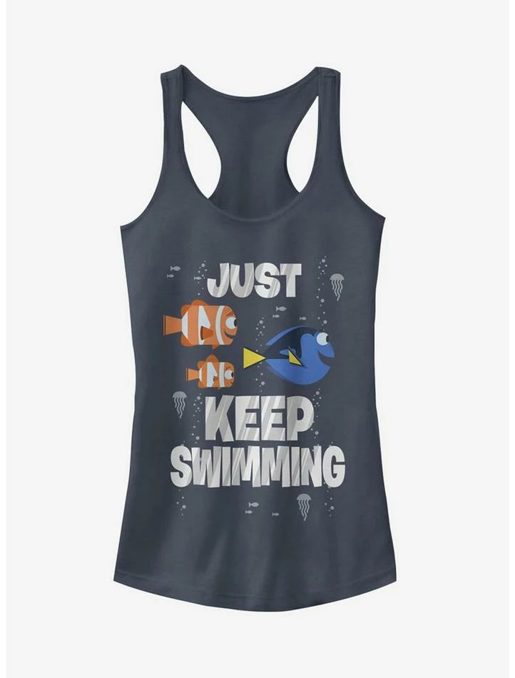 Best Pirce π€© Disney Pixar Finding Dory Just Keep Swimming Girls Tank π 1 Best Pirce π€© Disney Pixar Finding Dory Just Keep Swimming Girls Tank π