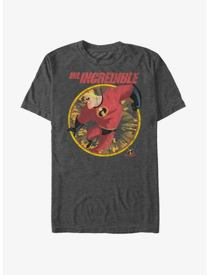 Outlet 🔥 Disney Pixar The Incredibles Bob Parr Mr. Incredible T-Shirt ❤️ 2 Outlet 🔥 Disney Pixar The Incredibles Bob Parr Mr. Incredible T-Shirt ❤️ - Image 2