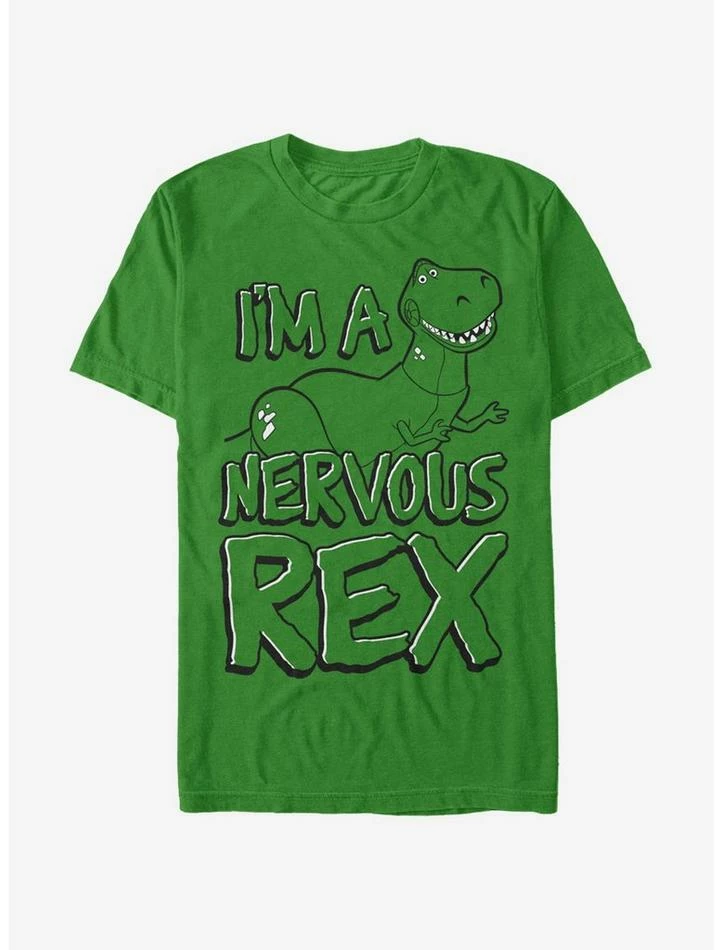 Promo ⭐ Toy Story Nervous Rex T-Shirt ❤️ 1 Promo ⭐ Toy Story Nervous Rex T-Shirt ❤️