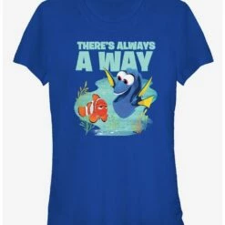 Buy 🛒  Disney Pixar Finding Nemo Always A Way  Girls T-Shirt ⭐