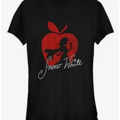 Cheapest 🎁  Disney Snow White And The Seven Dwarfs Silhouette  Girls T-Shirt ✨