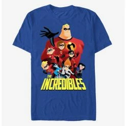 Budget 🛒  Disney Pixar The Incredibles Group Shot T-Shirt 😉
