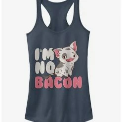Best Sale ⌛  Disney Moana Pua No Bacon  Girls Tank Top 🔥