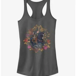 Flash Sale ✔️ Disney Floral Wreath ⭐  Girls T-Shirt 🎁