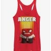Coupon ❤️ Disney Pixar Inside Out Anger Portrait Girls Tank 😉