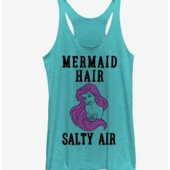 Discount 🛒 Disney Princess Ariel Mermaid Hair Girls Tanks 😀