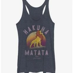 Budget 🥰 Lion King Simba Hakuna Matata Girls Tanks 🌟