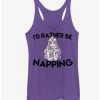 Promo 👍 Disney Princess Aurora Rather Nap Girls Tanks ❤️