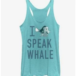 Flash Sale ⌛ Disney Pixar Finding Dory I Speak Whale Girls Tank 😉