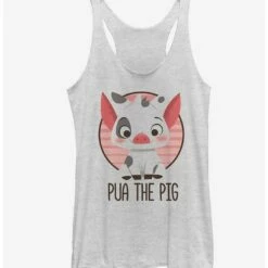 Outlet ✨ Disney Moana Pua The Pig 🥰 Girls Tank Top 🥰