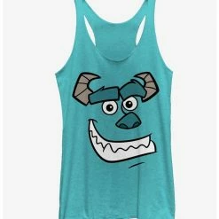 Best Sale ✔️ Monsters Inc. Sulley Face 🔔 Girls Tanks ⌛