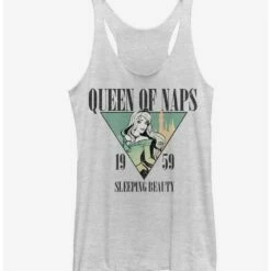 Coupon ✨ Disney Princess Aurora Nap Queen 1959 😉 Girls Tanks ⌛