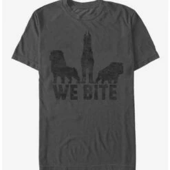 Hot Sale ❤️  Disney Up  Dog Pack We Bite T-Shirt 🛒
