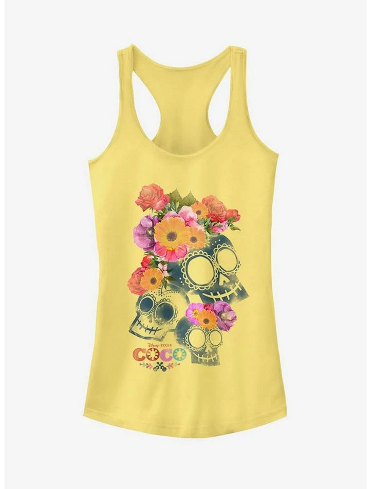 Top 10 𧨠Disney Pixar Coco Calaveras Yellow Girls Tank Top π 1 Top 10 𧨠Disney Pixar Coco Calaveras Yellow Girls Tank Top π