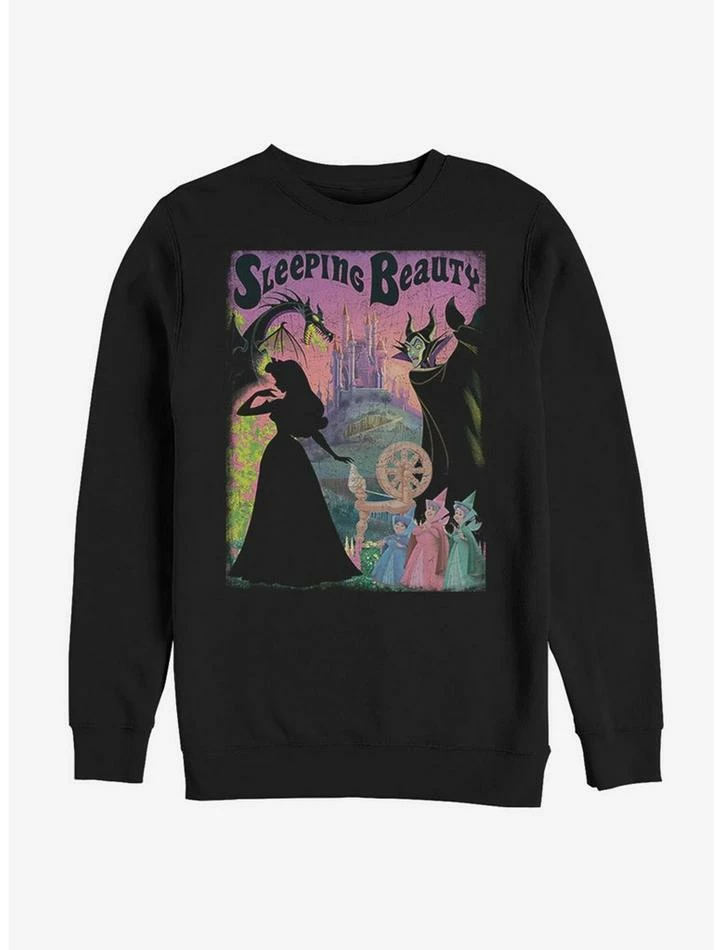 Hot Sale ❤️ Disney Sleeping Beauty Poster Sweatshirt 🔥 1 Hot Sale ❤️ Disney Sleeping Beauty Poster Sweatshirt 🔥