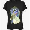 Discount ❤️ Disney The Princess And The Frog Tiana Naveen Love Girls T-Shirt 🥰