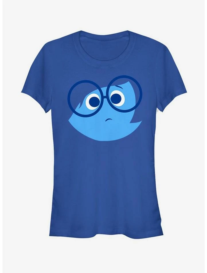 Top 10 😀 Disney Pixar Inside Out Sad Face Girls T-Shirt 😍 1 Top 10 😀 Disney Pixar Inside Out Sad Face Girls T-Shirt 😍