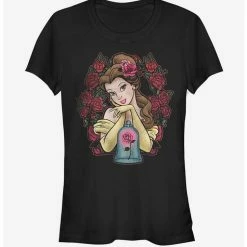 Flash Sale ⭐ Disney Beauty And The Beast Rose Belle Girls T-Shirt ⌛