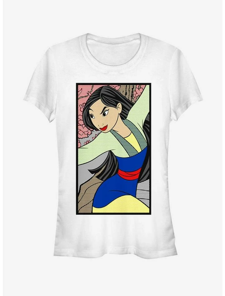 Hot Sale ❤️ Disney Mulan Comic Mulan 😍 Girls T-Shirt 🤩 1 Hot Sale ❤️ Disney Mulan Comic Mulan 😍 Girls T-Shirt 🤩