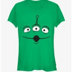 Discount 🧨  Disney Pixar Toy Story Alien Face 🔔  Girls T-Shirt ❤️