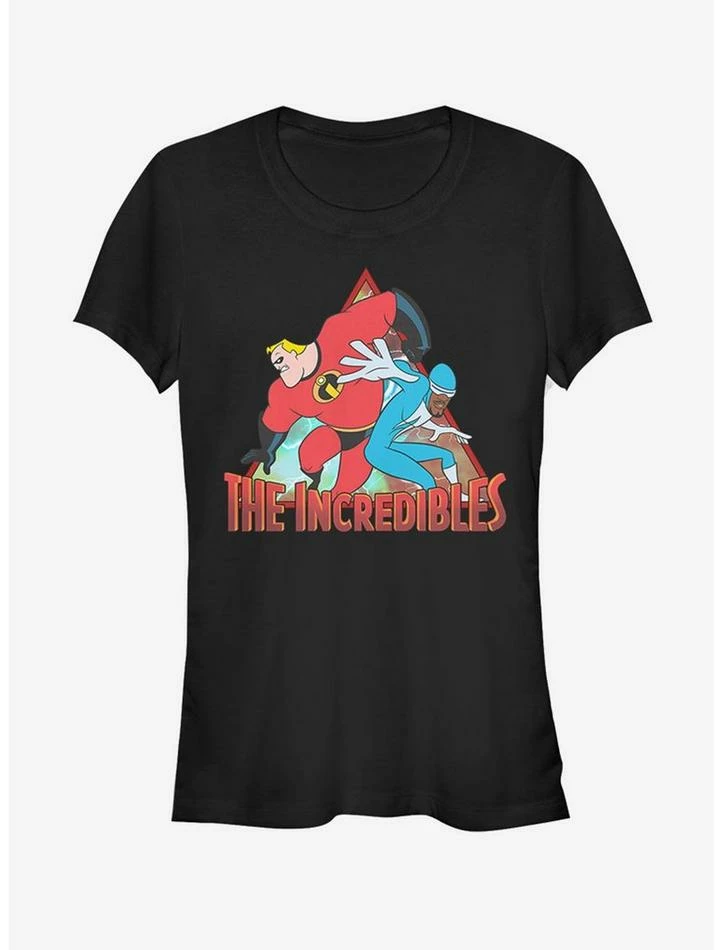Cheapest ✨ Disney Pixar The Incredibles Dynamic Duo Girls T-Shirt 🥰 1 Cheapest ✨ Disney Pixar The Incredibles Dynamic Duo Girls T-Shirt 🥰