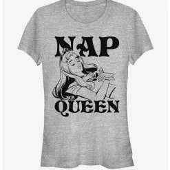 Budget ❤️ Disney Sleeping Beauty Aurora Nap Queen 👍 Girls T-Shirt 🎁