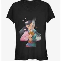 Budget 🧨 Disney Mulan Anime Mulan Girls T-Shirt ❤️