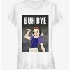 Hot Sale ⭐ Disney Snow White And The Seven Dwarfs Buh Bye 😍 Girls T-Shirt ✨