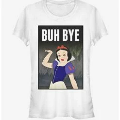 Hot Sale ⭐ Disney Snow White And The Seven Dwarfs Buh Bye 😍 Girls T-Shirt ✨