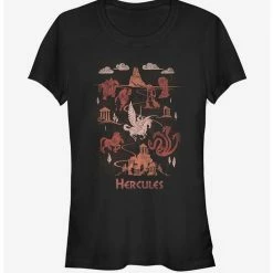 Discount 🌟 Disney Hercules Map Girls T-Shirt ⌛
