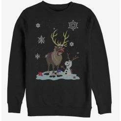 New ⌛ Disney Christmas Sweater Friends Sweatshirt 🛒