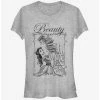 Cheap 👍 Disney Belle Book Tower Girls T-Shirt 💯