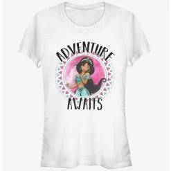 Cheapest 🧨 Disney Jasmine Adventure Girls T-Shirt 👏 -Dressup Outfits Shop 11713967 hi